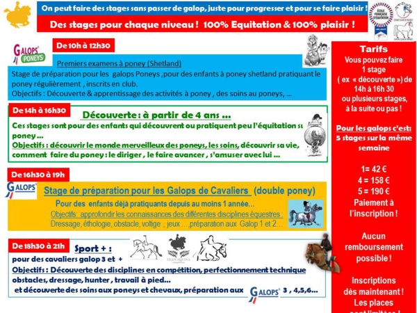 Vacances de Pâques c'est parti !!!