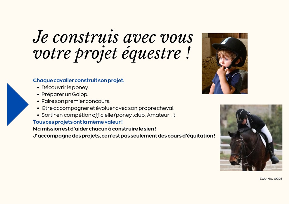  Pourquoi Equina existe ? ma vision , mes valeurs , mes promesses !  ...