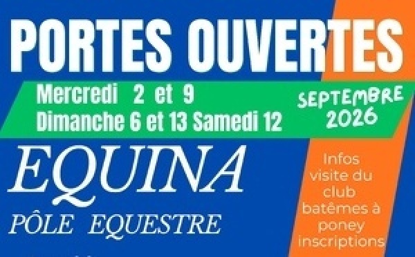 Rentrée 2026 ! Portes ouvertes  !